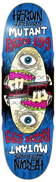 HEROIN SKATEBOARDS MUTANT RAZOR EGG DECK