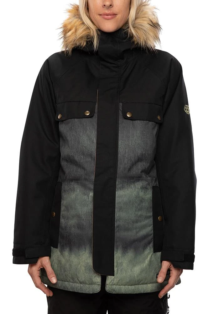 686 WOMEN'S DREAM INSULATED JACKET-MOSS FADE (2021) 686 WOMEN'S DREAM INSULATED JACKET-MOSS FADE (2021) -Modern Skate Store 1000b29b017ed86fd5c83a7294b7d2e3