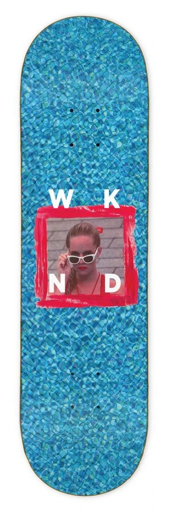 WKND TEAM BABE SERIES SKATEBOARD DECK WKND TEAM BABE SERIES SKATEBOARD DECK -Modern Skate Store 10WND0372 WKNDTEAMBABESERIESWENDYDECK8