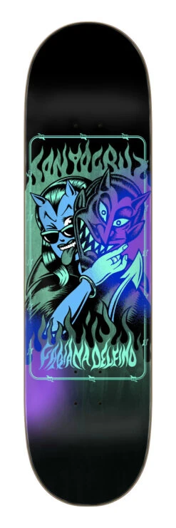 SANTA CRUZ DEVIL MASK DECK