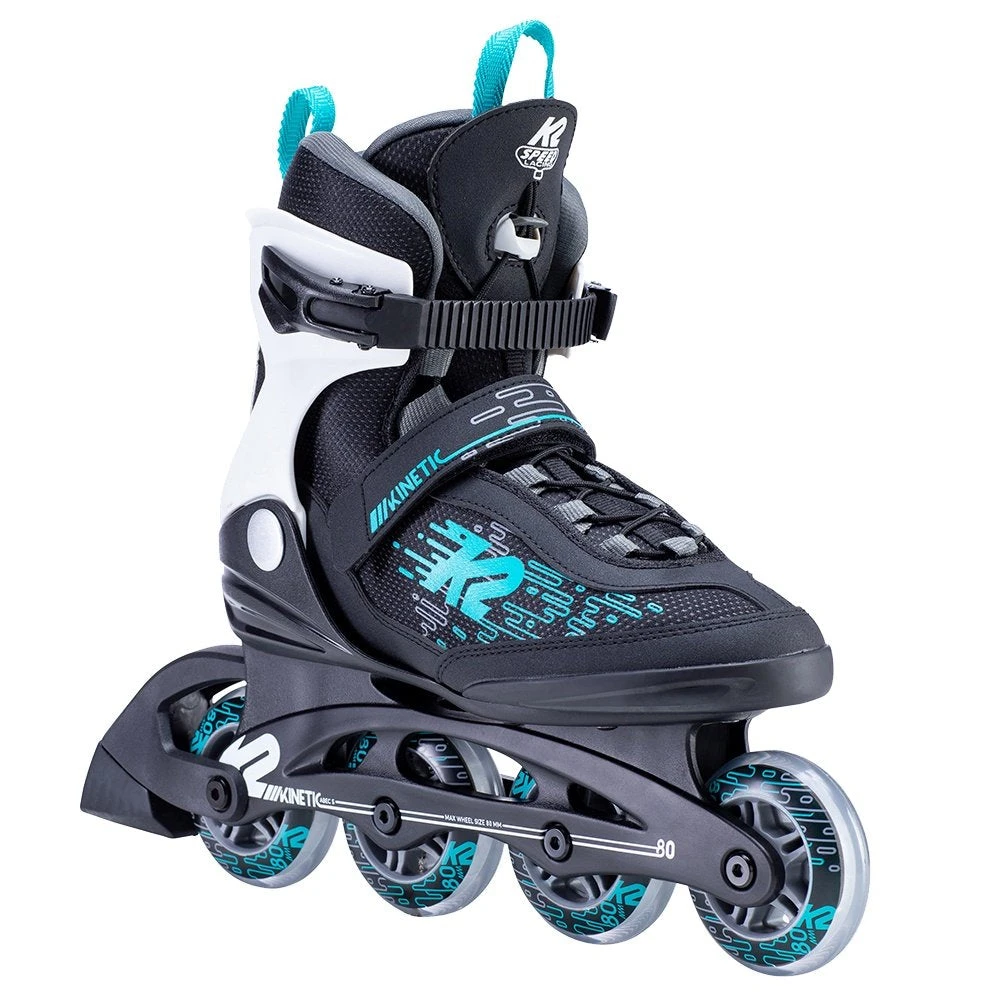 K2 Kinetic 80 Pro Women's Inline Skate 2021 Black/Blue/White K2 Kinetic 80 Pro Women's Inline Skate 2021 Black/Blue/White -Modern Skate Store 114069 BLACK BLUE WHITE LG