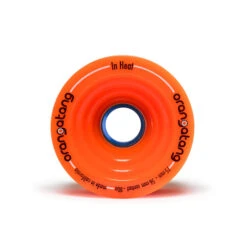 ORANGATANG IN HEAT LONGBOARD WHEELS -Modern Skate Store 2019 Wheels 75mm InHeat orange front