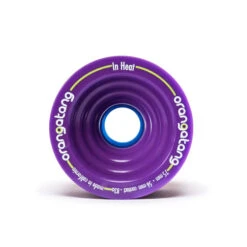 ORANGATANG IN HEAT LONGBOARD WHEELS -Modern Skate Store 2019 Wheels 75mm InHeat purple front
