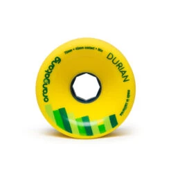 ORANGATANG DURIAN LONGBOARD WHEELS -Modern Skate Store 2023 Wheels 75mm Durian yellow front