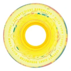 RICTA WHEELS CLOUDS WHEELS -Modern Skate Store 22223344 156173 81880 54mm Clear Splatter Clouds Camo Yellow 78a Skateboard Wheels Ricta color camo yellow 1800x 43f35808 05a9 4803 b5b9 0e99d63f98db