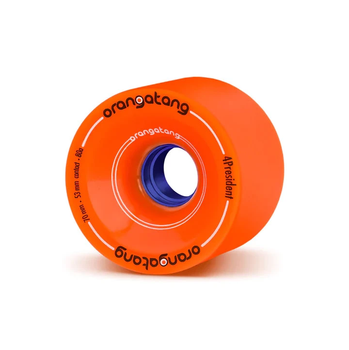 ORANGATANG 4 PRESIDENT LONGBOARD WHEELS ORANGATANG 4 PRESIDENT LONGBOARD WHEELS -Modern Skate Store 4President Orage web