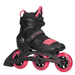 K2 Trio LT 100 Women's Inline Skates Black/Pink 2021