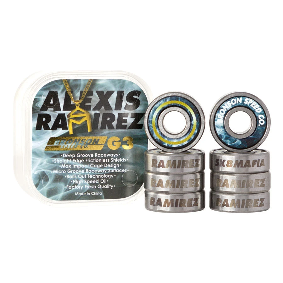 BRONSON SPEED CO. G3 SKATEBOARD BEARINGS-8PK. BRONSON SPEED CO. G3 SKATEBOARD BEARINGS-8PK. -Modern Skate Store 62161 1000x 5199c546 e2cf 428d 972a ff63a3306d21