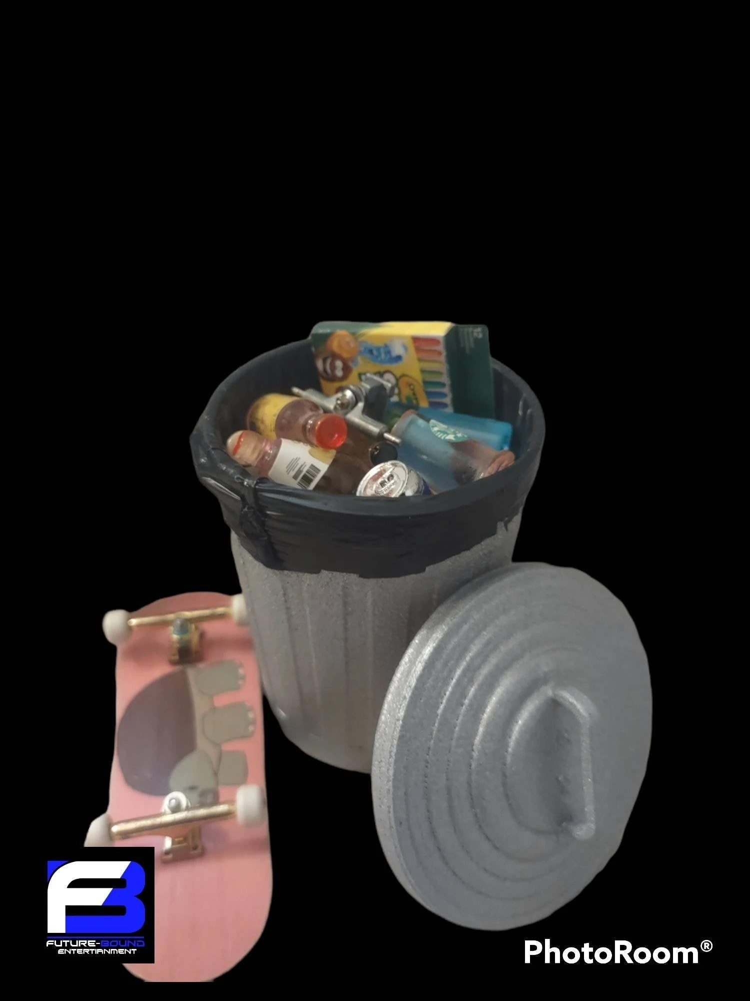 METAL TRASH CAN METAL TRASH CAN -Modern Skate Store