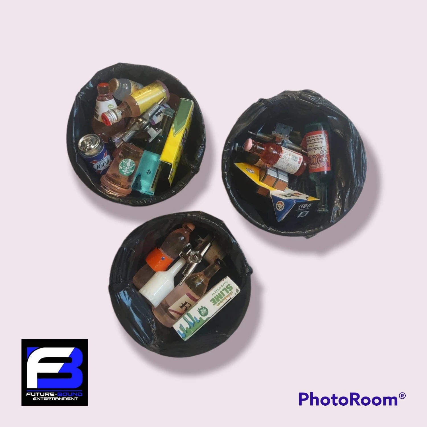 METAL TRASH CAN METAL TRASH CAN -Modern Skate Store