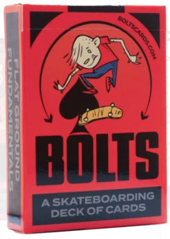 BOLTS CARD GAME -Modern Skate Store 95BOL0001 BOLTSCARDGAMEDECK FLATGROUND