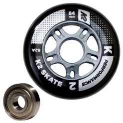 K2 84MM SPEED WHEEL W/ ILQ 7 BEARINGS 8-PACK