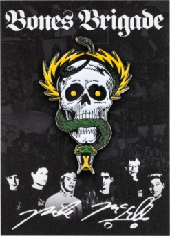 BONES BRIGADE SERIES 15 LAPEL PIN -Modern Skate Store BONESBRIGADESERIES15LAPELPINMCGILL AJSBBMC15