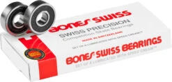 BONES SWISS BEARINGS-8MM (8-PACK)
