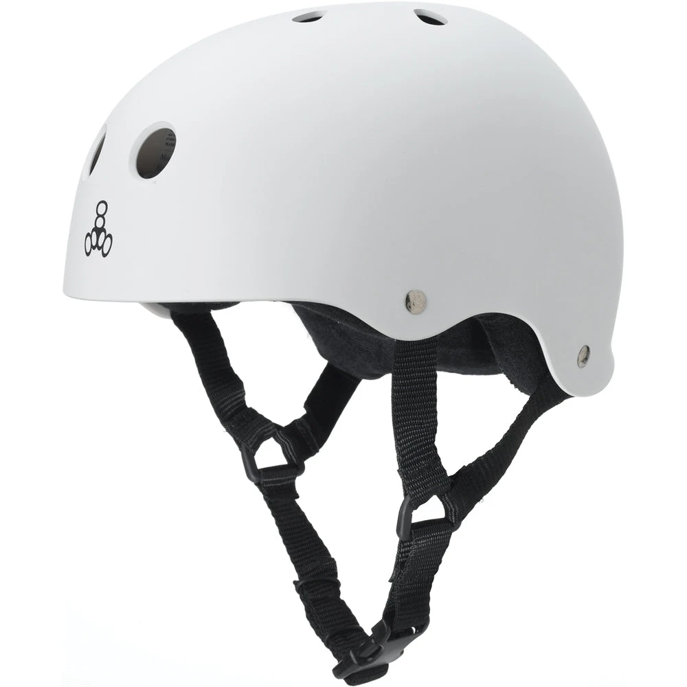 TRIPLE 8 SWEATSAVER HELMET TRIPLE 8 SWEATSAVER HELMET -Modern Skate Store Brainsaver with Sweatsaver Liner White Rubber 1024x1024 2df6bd1c 69e9 44e1 b2b7 10805524f667