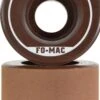 FO-MAC SLICKS ROLLER SKATE WHEELS-8-PACK
