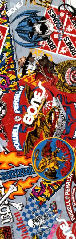 POWELL 10.5" GRIP TAPE SHEET -Modern Skate Store GSSOPP105CO5