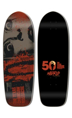 MADRID TCM HARDESTY RETRO MARTY SHAPE SKATEBOARD DECK