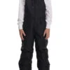 686 SIERRA INSULATED KIDS SNOW BIB-BLACK -Modern Skate Store L9W602 BLK 01