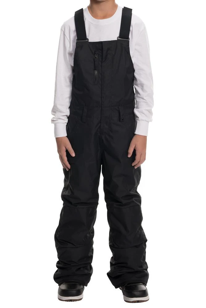 686 SIERRA INSULATED KIDS SNOW BIB-BLACK 686 SIERRA INSULATED KIDS SNOW BIB-BLACK -Modern Skate Store L9W602 BLK 01