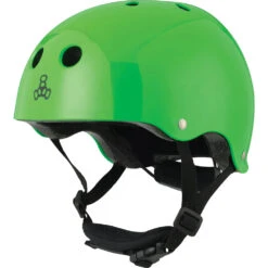 TRIPLE 8 LIL 8 HELMET-NEON GREEN