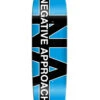 CHARACTER X NEGATIVE APPROACH LOGO SKATEBOARD DECK