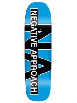 CHARACTER X NEGATIVE APPROACH LOGO SKATEBOARD DECK