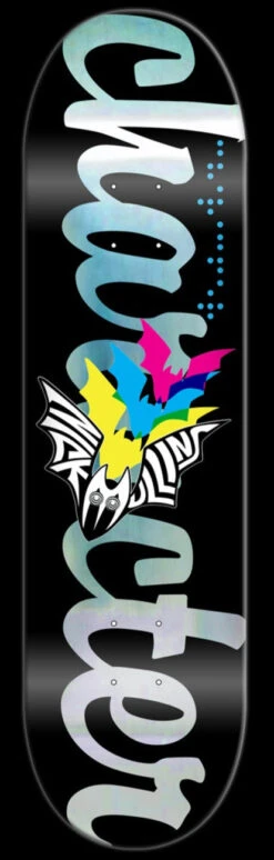 CHARACTER NICK MULLINS BAT SKATEBOARD DECK