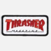 THRASHER MAGAZINE OUTLINED PATCH 2 THRASHER MAGAZINE OUTLINED PATCH -Modern Skate Store OUTLINED PATCH WHITERED 1