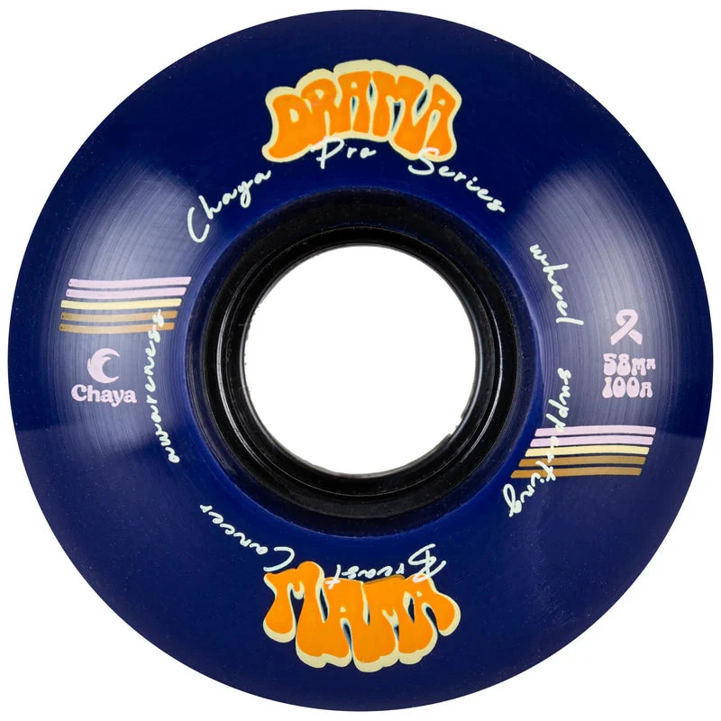 CHAYA DRAMA MAMA PRO ROLLER SKATE WHEELS(4-PACK) CHAYA DRAMA MAMA PRO ROLLER SKATE WHEELS(4-PACK) -Modern Skate Store PR8451BI24225 810751 37869 Drama Mama Pro SZ4