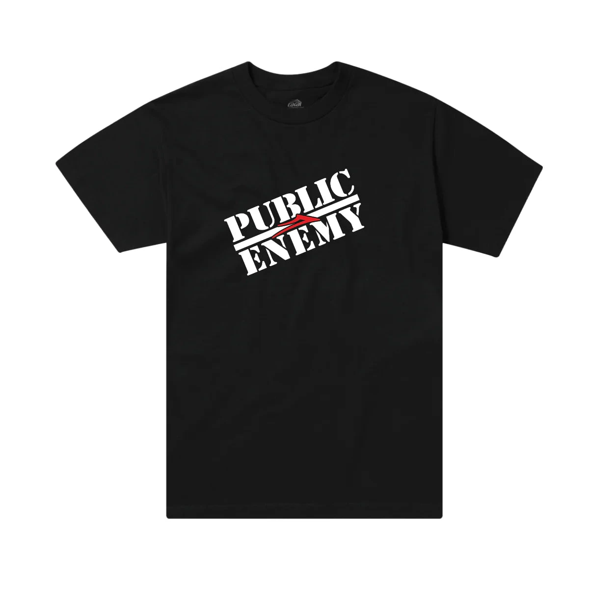 LAKAI PUBLIC ENEMY CLASSIC TEE LAKAI PUBLIC ENEMY CLASSIC TEE -Modern Skate Store PUBLIC ENEMY CLASSIC SS TEE BLACK LTS424058 BLACK 01