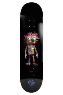 PUSH INCOMPLETE SKATEBOARDS -Modern Skate Store PUSH515011 Rag Doll Guy FP In Complete Black 1 1200