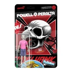 SUPER7 POWELL PERALTA WAVE 5 REACTION FIGURES -Modern Skate Store RE Powell W5 TonyHawk Card comp
