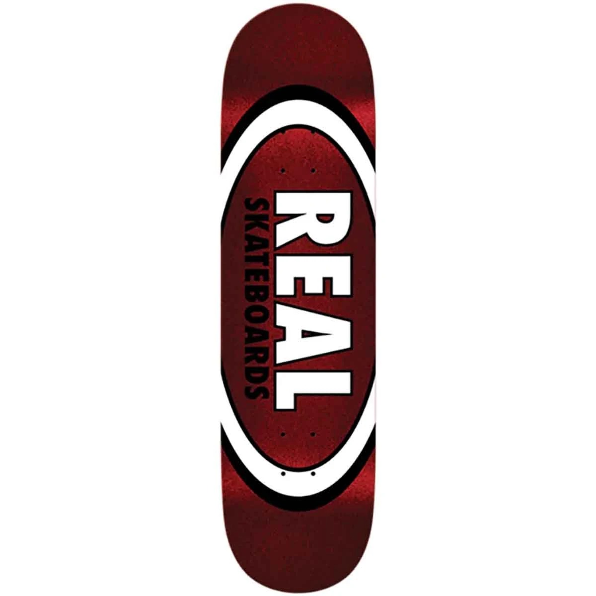 REAL EASY RIDER OVAL SKATEBOARD DECK REAL EASY RIDER OVAL SKATEBOARD DECK -Modern Skate Store Real Easy Rider Oval Deck Red Fire 1