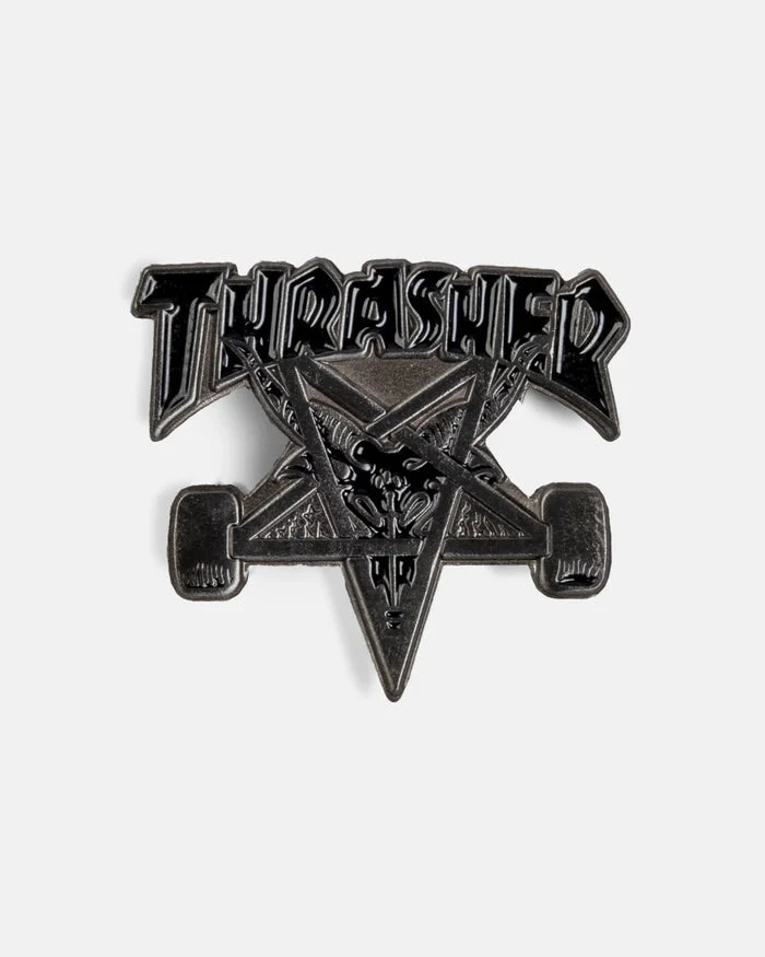 THRASHER SK8 GOAT PIN THRASHER SK8 GOAT PIN -Modern Skate Store SKATEGOAT LAPELPIN 2