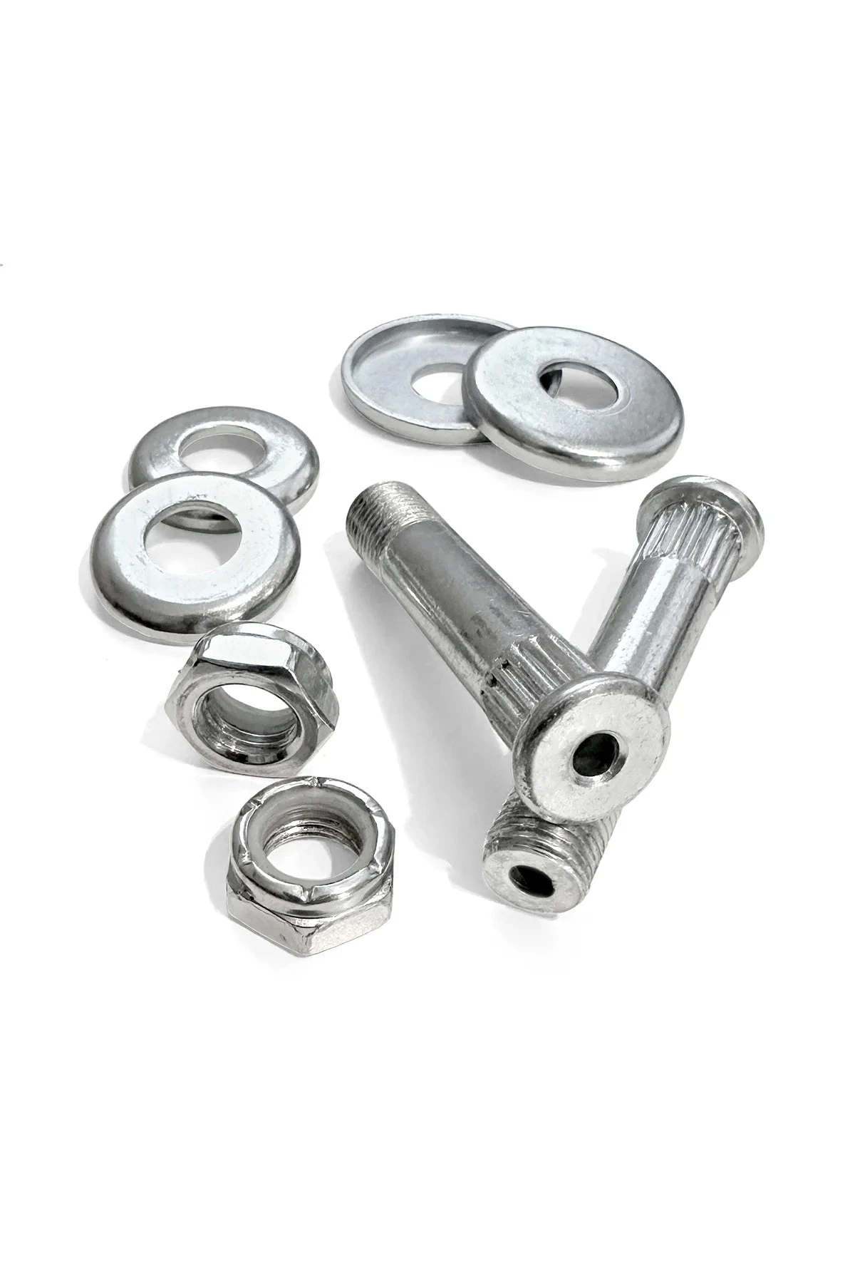 SLAPPY STANDARD HOLLOW KINGPINS SLAPPY STANDARD HOLLOW KINGPINS -Modern Skate Store SLP555014 Standard Hollow Kingpins Polished 2 1200