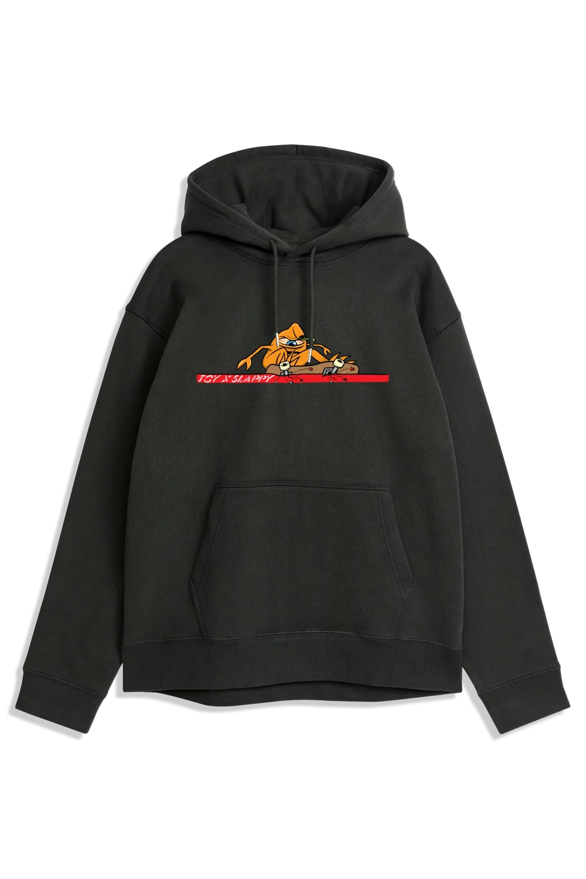 TOY MACHINE X SLAPPY HOODIE TOY MACHINE X SLAPPY HOODIE -Modern Skate Store SLP625005 Toy X Slappy Hoody Black 1200