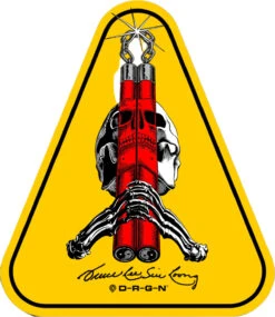 POWELL BRUCE LEE COLLAB STICKER