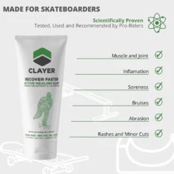 CLAYER SKATEBOARDER FASTER RECOVERY -Modern Skate Store Skateboardrelief 897c00a5 5946 4e26 8087 5a85b44888fa