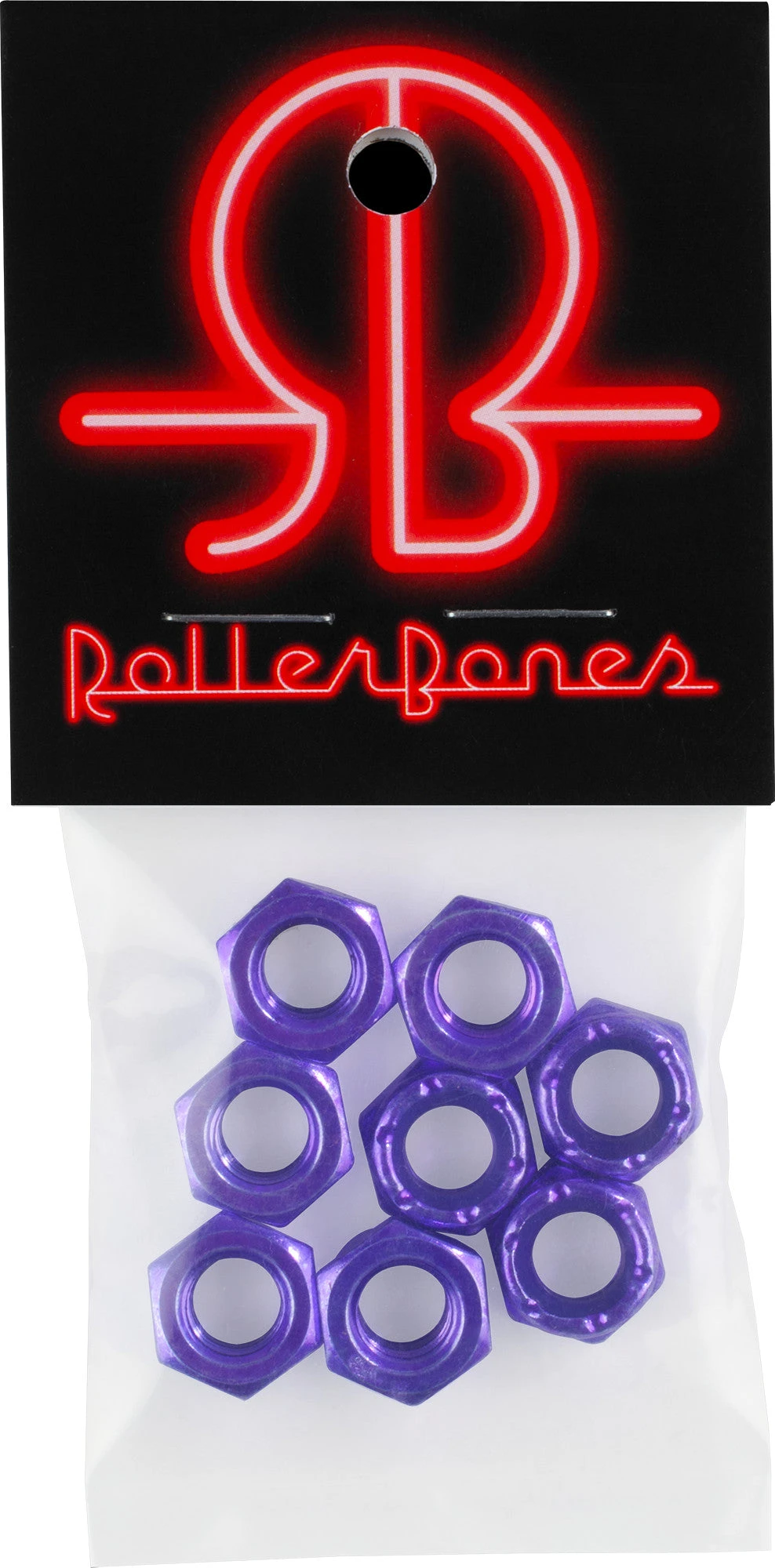 ROLLERBONES AXLE NUTS-8 PACK ROLLERBONES AXLE NUTS-8 PACK -Modern Skate Store TNCAXL8P
