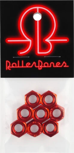 ROLLERBONES AXLE NUTS-8 PACK