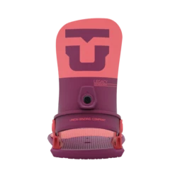 UNION LEGACY WOMEN'S SNOWBOARD BINDINGS -Modern Skate Store UN 22 LEGACY RASBERRY REAR