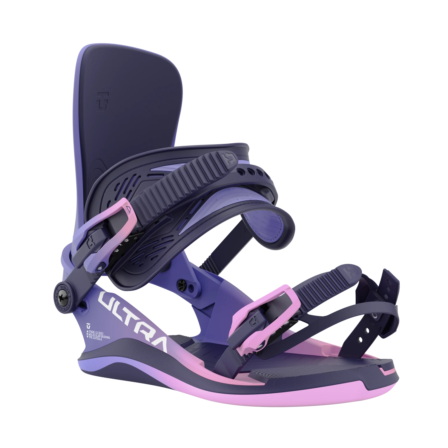 UNION ULTRA WOMEN'S SNOWBOARD BINDINGS UNION ULTRA WOMEN'S SNOWBOARD BINDINGS -Modern Skate Store UN 22 ULTRA WOMEN VIOLET FRONT