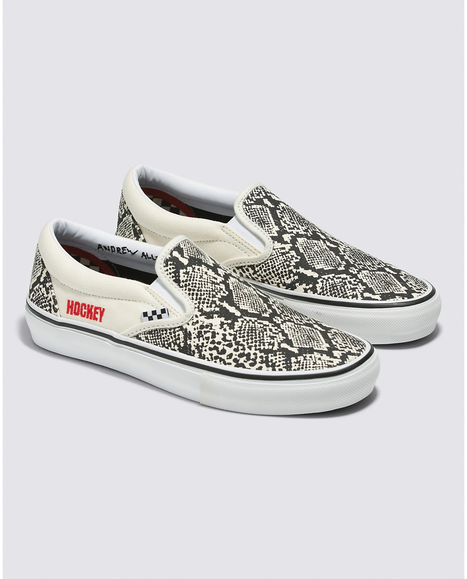 VANS X HOCKEY SKATE SLIP-ON SHOES VANS X HOCKEY SKATE SLIP-ON SHOES -Modern Skate Store VN0A5FCA 7W1 ALT1