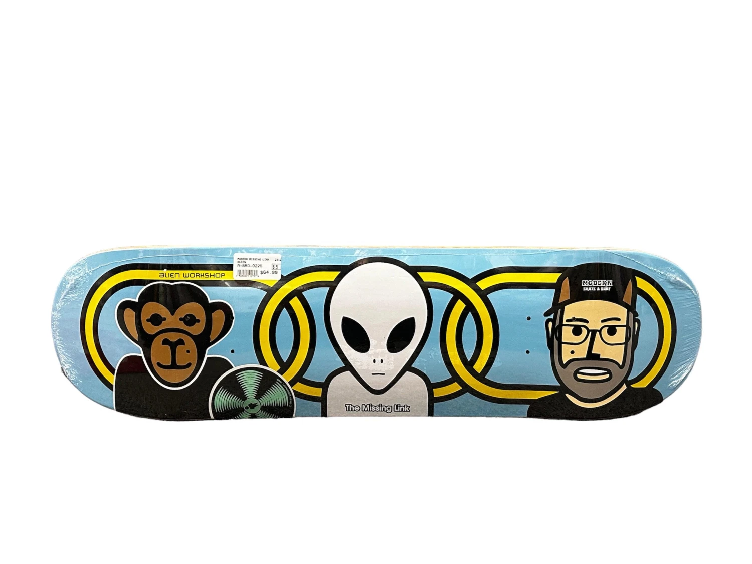 ALIEN WORKSHOP X MODERN MISSING LINK DECK ALIEN WORKSHOP X MODERN MISSING LINK DECK -Modern Skate Store