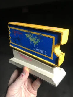 WHYTMYK CONCRETE BLOCKBUSTER SIGN -Modern Skate Store blockbuster night sign 27603275 5588 4212 83f8 560b8b905ba3