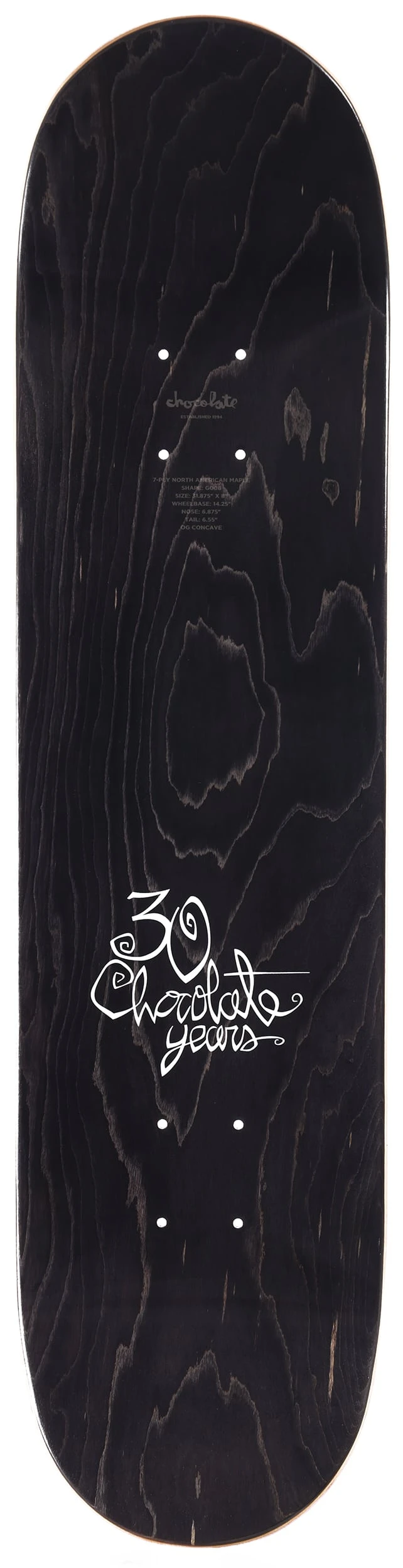 CHOCOLATE THEN NOW DECK CHOCOLATE THEN NOW DECK -Modern Skate Store chocolate perez then now 85 twin tip shape skateboard deck top