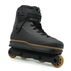 STANDARD OMNI V2 COMPLETE INLINE SKATE 7 STANDARD OMNI V2 COMPLETE INLINE SKATE -Modern Skate Store complete angle black