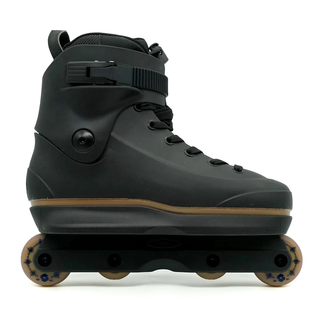 STANDARD OMNI V2 COMPLETE INLINE SKATE STANDARD OMNI V2 COMPLETE INLINE SKATE -Modern Skate Store complete side black