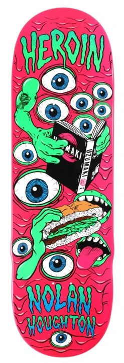 HEROIN SKATEBOARDS MUTATE OR DIE DECK -Modern Skate Store heroin nolan mutate or die 95 skateboard deck